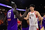 好兄弟境遇不同！杨瀚森被DNP 马卢阿奇首次先发&篮板生涯新高