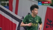 王钰栋边路超车,解说:真快啊!国内后卫短距离冲刺对不了他
