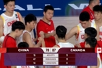 篮板被抢爆了！中国U17男篮前场篮板15-40！总篮板输加拿大25个！