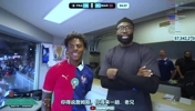 杰伦·布朗和甲亢哥曾在世界杯现场招募詹姆斯:把天赋带到费城!